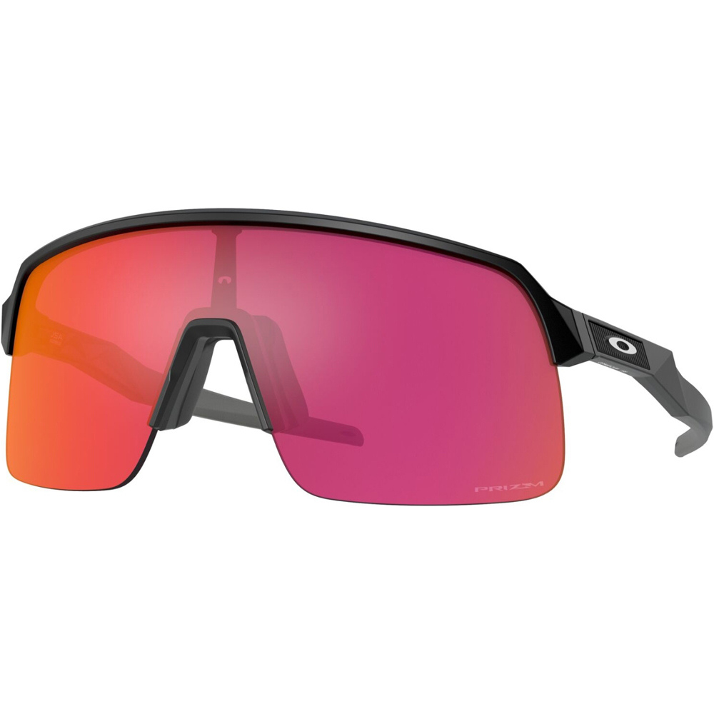 Oakley gafas deportivas Sutro Lite Matte Black w/ Prizm Field vista frontal