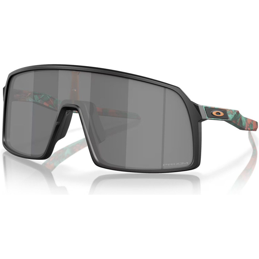 Oakley gafas deportivas Sutro Mt Black / Patina w/ Prizm Black vista frontal