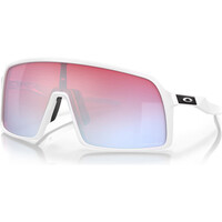 Oakley gafas deportivas Sutro Pol White w/ PRIZM Snow Sapph vista frontal