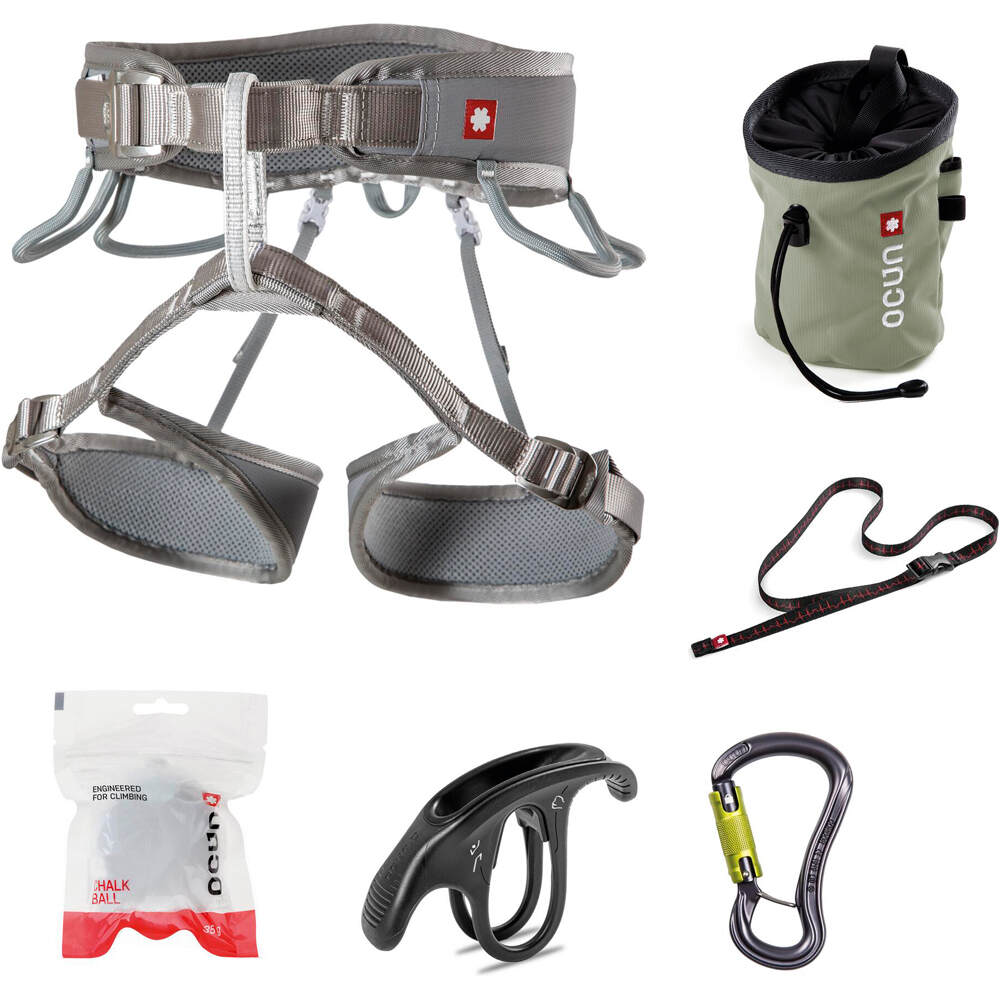 Ocun arnés CLIMBING TWIST SET vista frontal