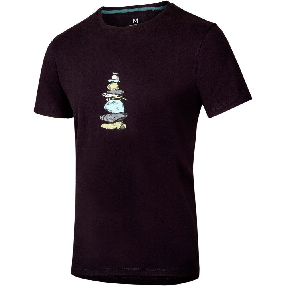 Ocun camiseta montaña manga corta hombre CLASSIC T Men STONEMAN vista frontal