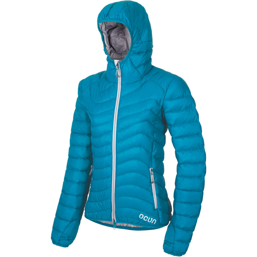 Ocun chaqueta outdoor mujer TSUNAMI ECO Women vista frontal
