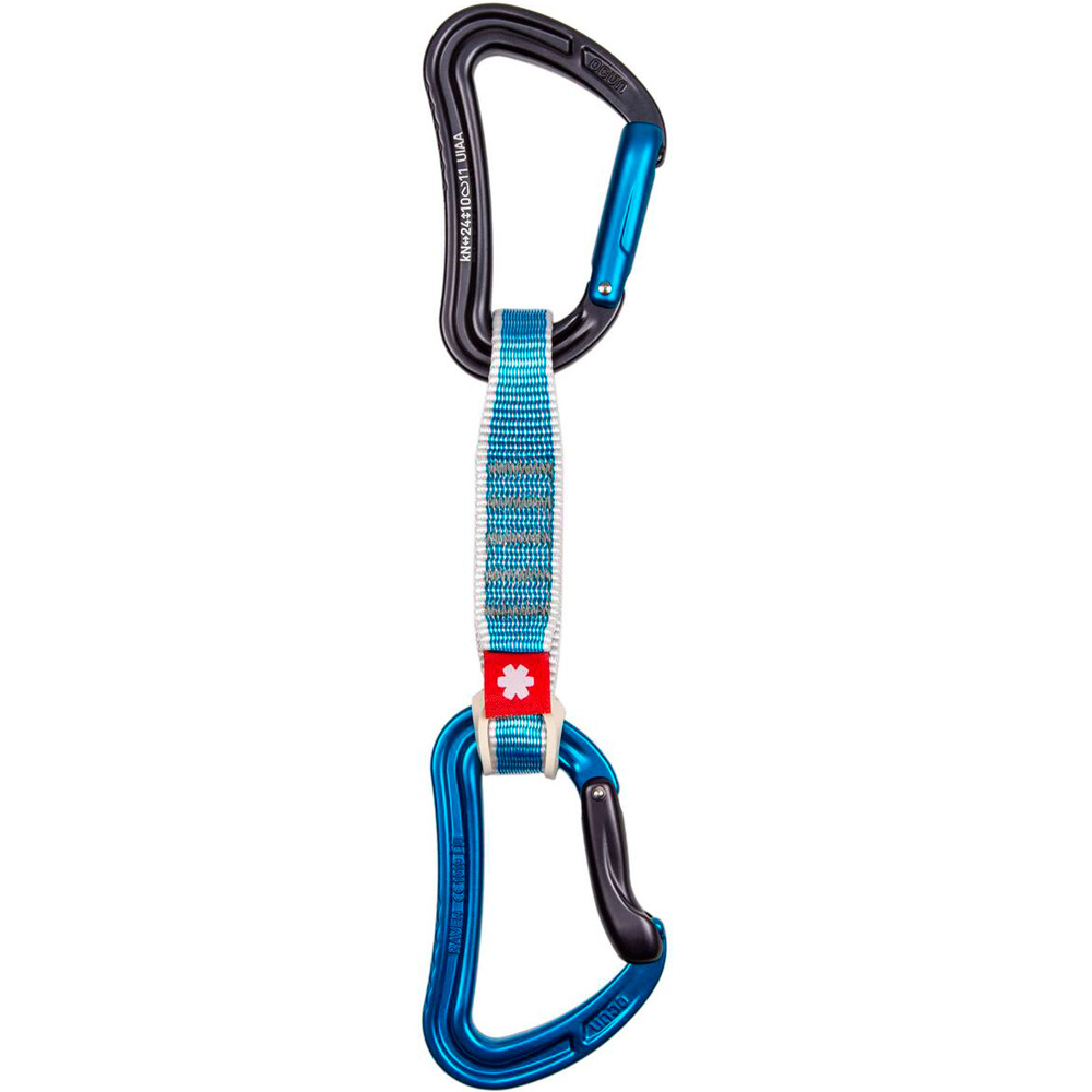 Ocun cinta express RAVEN QD ZOOM 12 cm 6-pack vista frontal