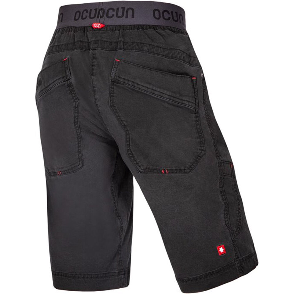 Ocun pantalón corto montaña hombre MNIA JEANS ORGANIC shorts vista trasera