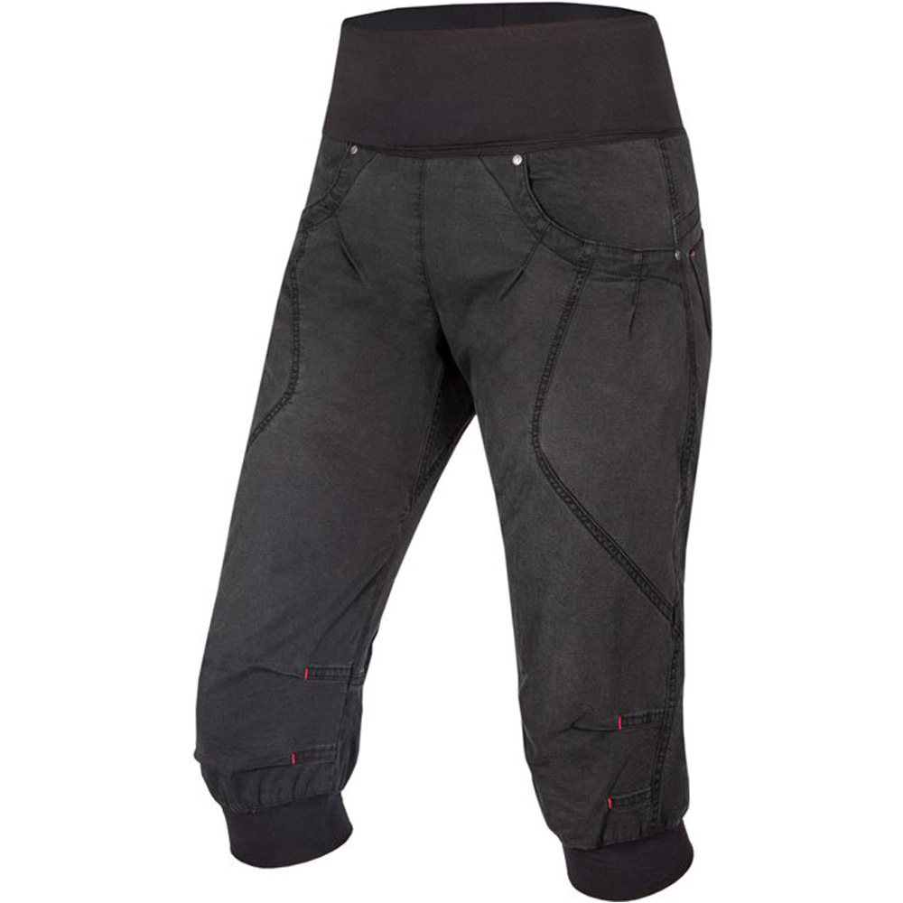 Ocun pantalón corto montaña mujer NOYA JEANS ORGANIC shorts vista frontal