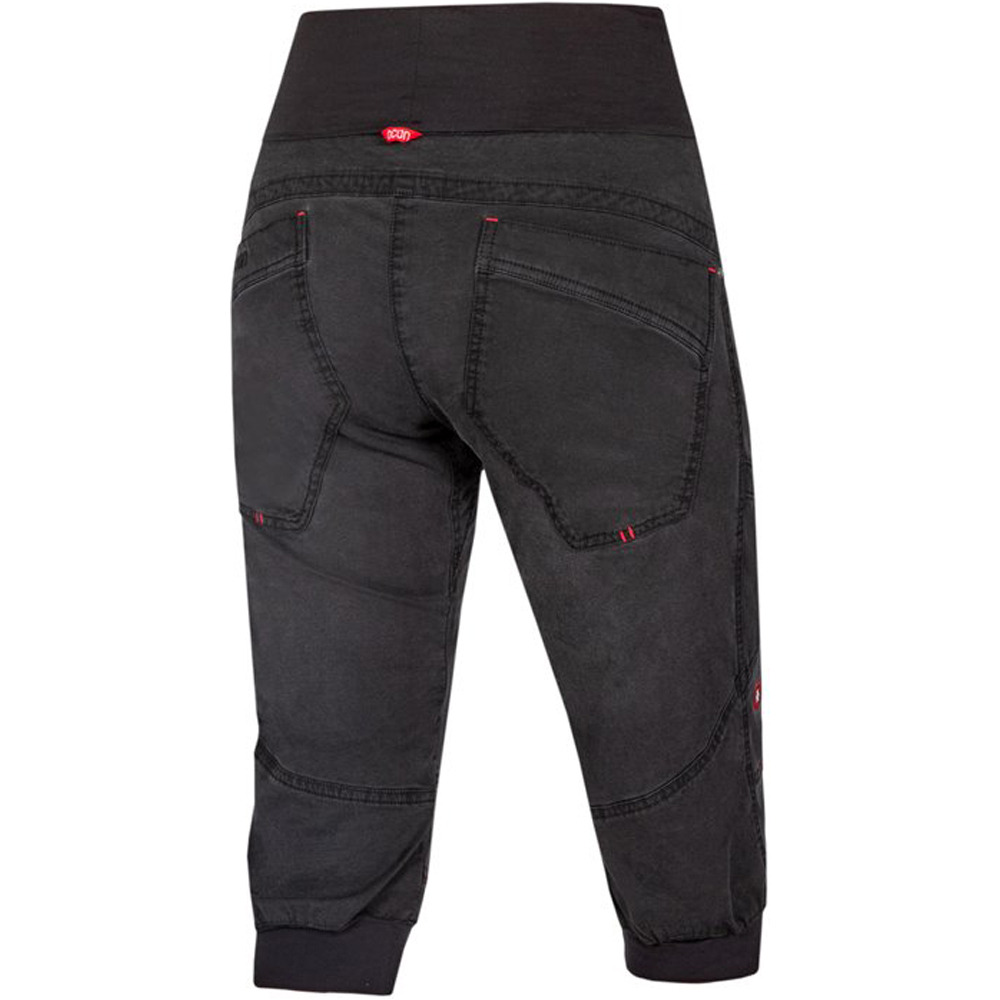 Ocun pantalón corto montaña mujer NOYA JEANS ORGANIC shorts vista trasera