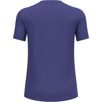 Odlo camiseta montaña manga corta hombre MERINO 160 vista trasera