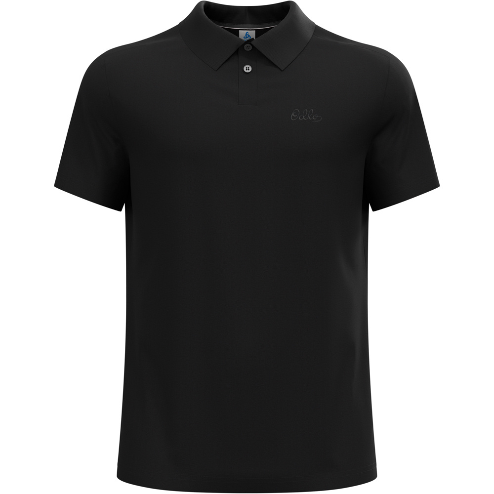 Odlo camiseta montaña manga corta hombre Polo shirt s/s ESSENTIAL SOLID vista detalle