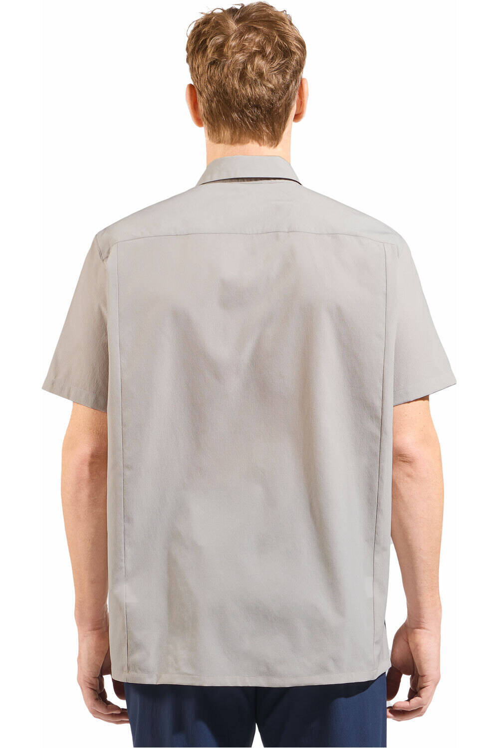 Odlo camiseta montaña manga corta hombre Shirt s/s ESSENTIAL vista trasera