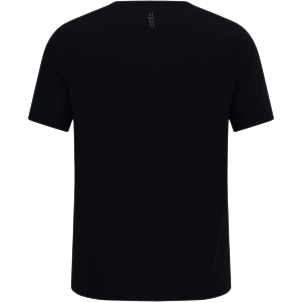 Odlo camiseta técnica manga corta hombre T-shirt crew neck s/s ESSENTIAL PRINT GR vista trasera