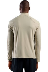 Odlo camiseta técnica manga larga hombre ESSENTIAL 1/2 ZIP vista trasera
