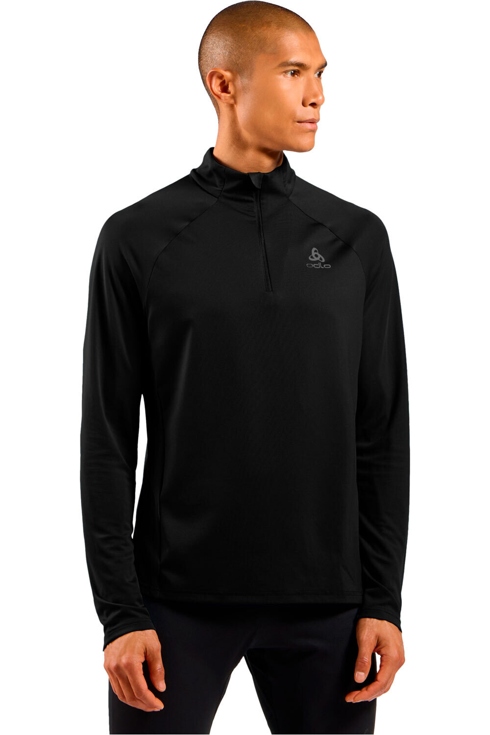Odlo camiseta técnica manga larga hombre ESSENTIAL CERAMIWARM vista frontal