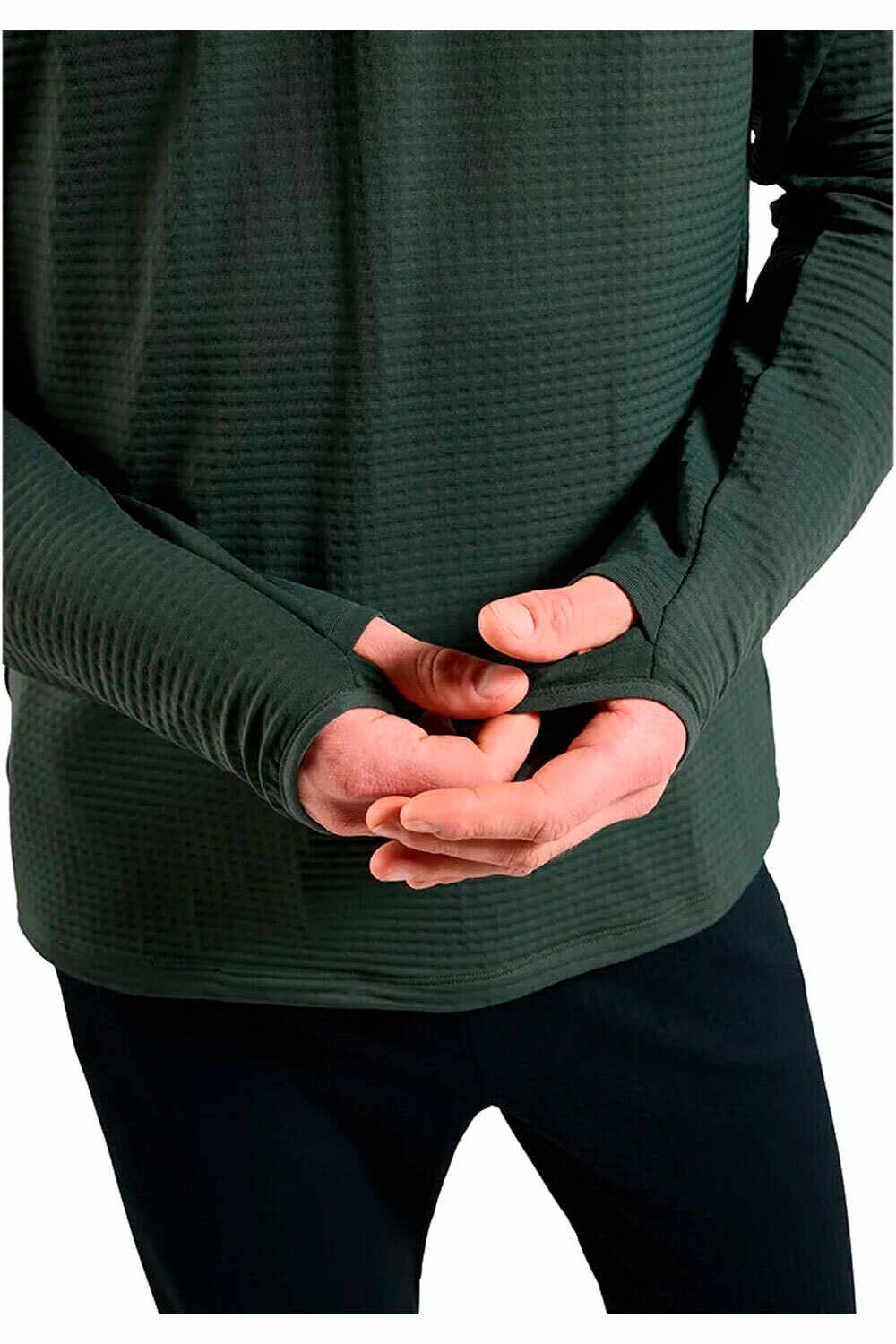 Odlo camiseta técnica manga larga hombre ESSENTIAL THERMAL vista detalle