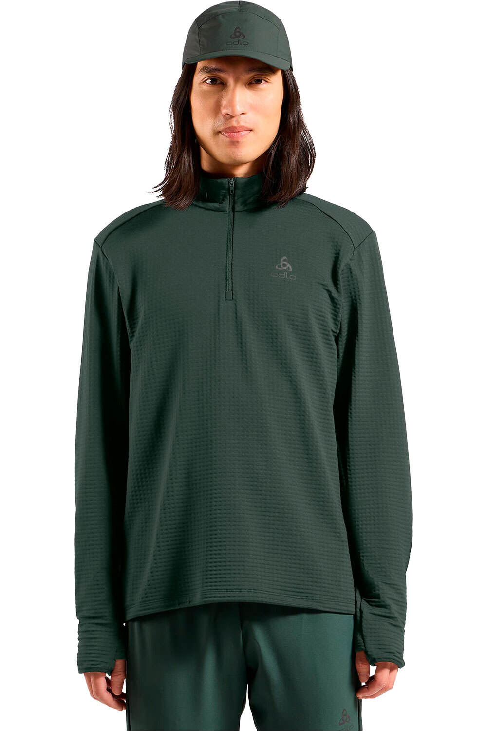 Odlo camiseta técnica manga larga hombre ESSENTIAL THERMAL vista frontal