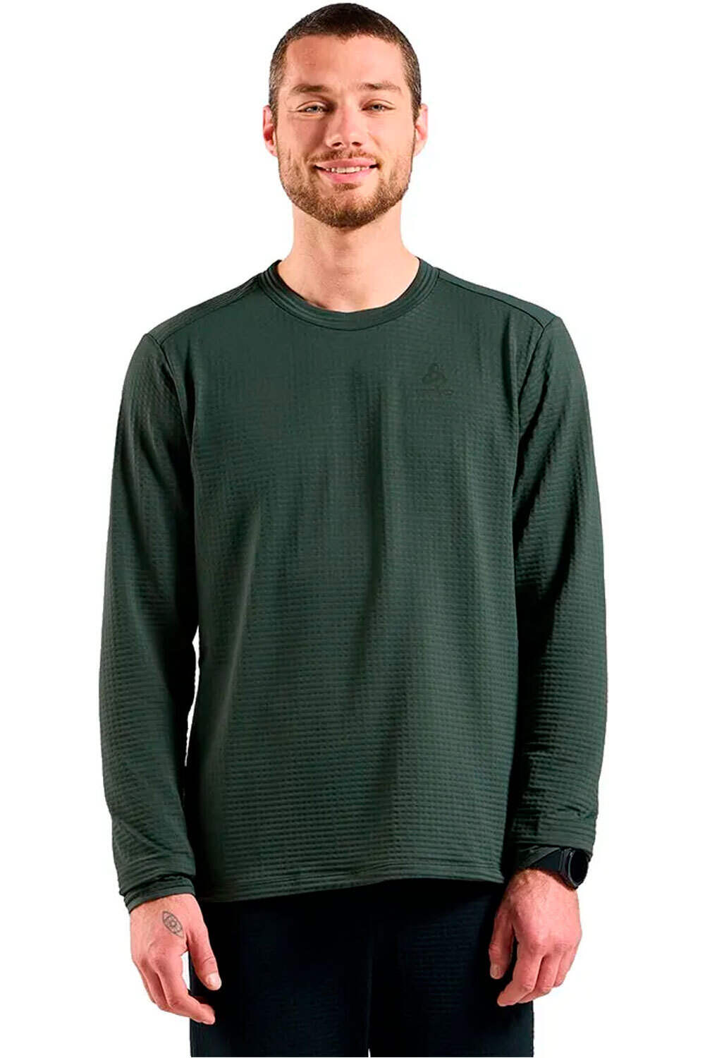 Odlo camiseta técnica manga larga hombre ESSENTIAL THERMAL vista frontal