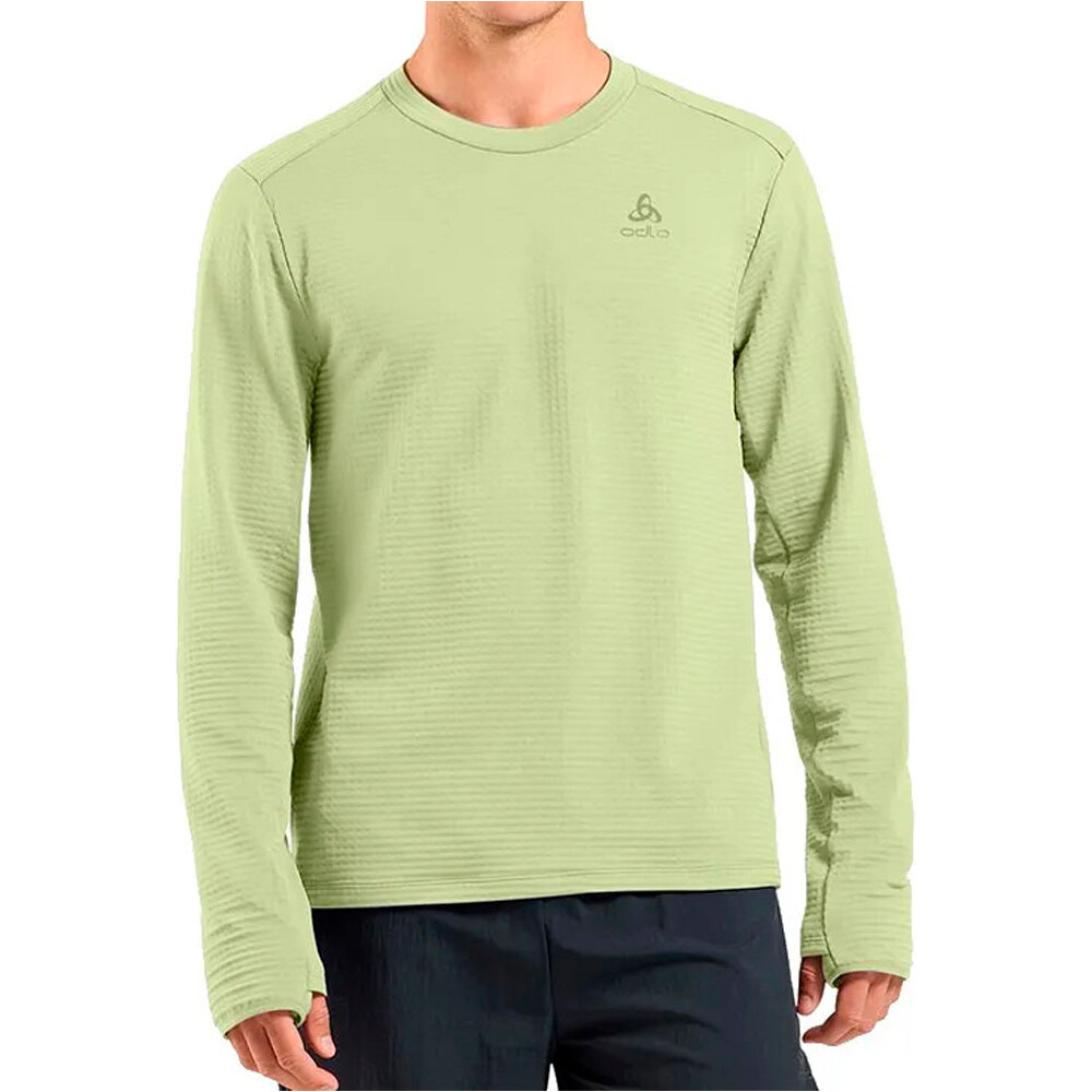 Odlo camiseta técnica manga larga hombre ESSENTIAL THERMAL vista frontal