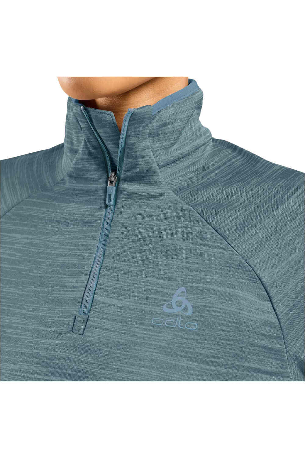 Odlo camiseta técnica manga larga mujer ESSENTIAL THERMAL vista detalle
