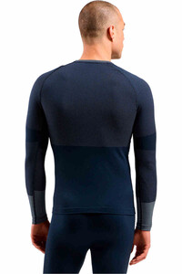Odlo camiseta térmica manga larga hombre FUNDAMENTALS PERFORMANCE WARM vista detalle
