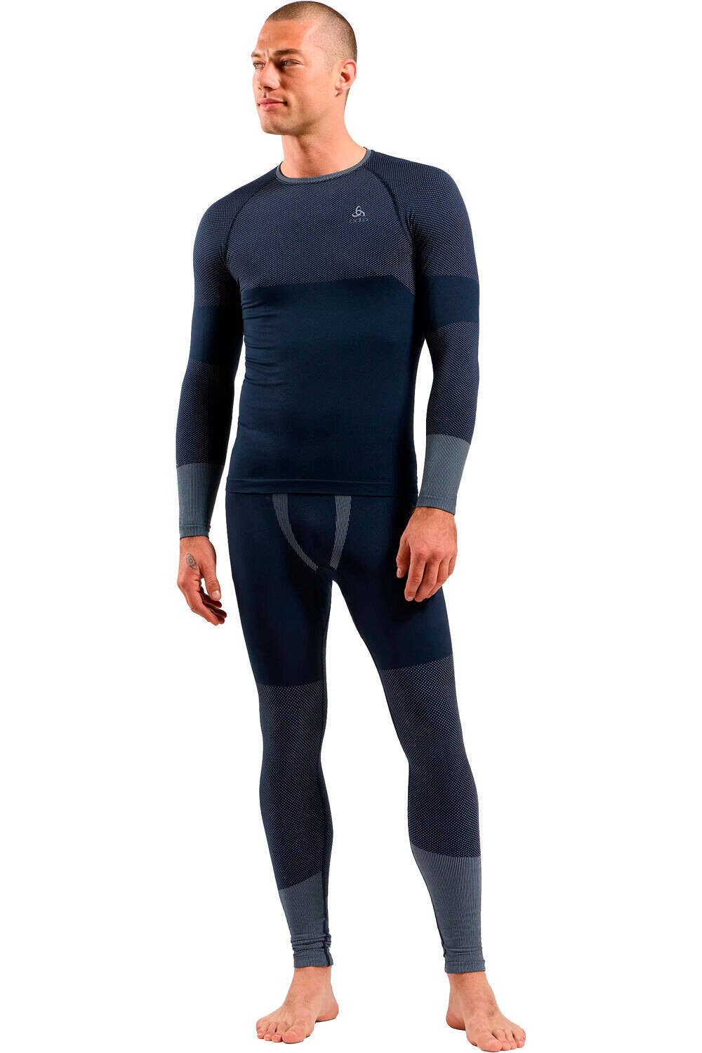 Odlo camiseta térmica manga larga hombre FUNDAMENTALS PERFORMANCE WARM vista frontal