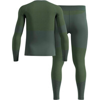 Odlo camiseta térmica manga larga hombre FUNDAMENTALS PERFORMANCE WARM vista trasera