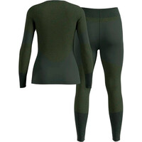Odlo camiseta térmica manga larga mujer FUNDAMENTALS PERFORMANCE WARM vista trasera