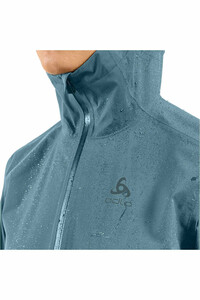 Odlo chaqueta impermeable mujer AEGIS 2.5L WATERPROOF vista detalle