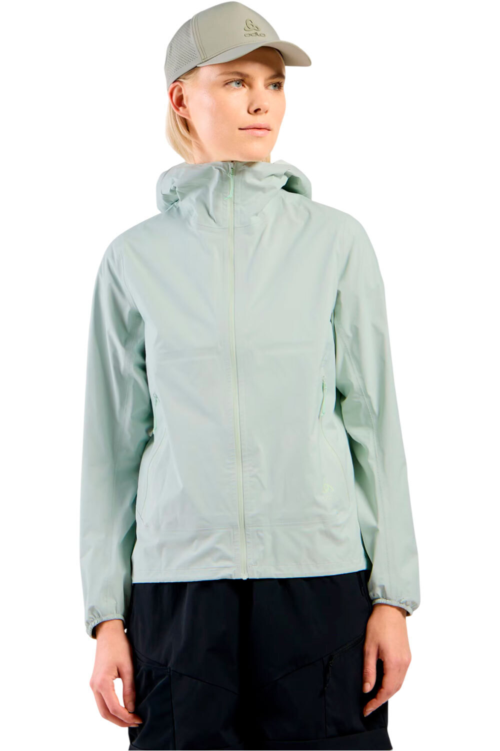 Odlo chaqueta impermeable mujer ESSENTIAL 2.5L WATERPROOF vista frontal