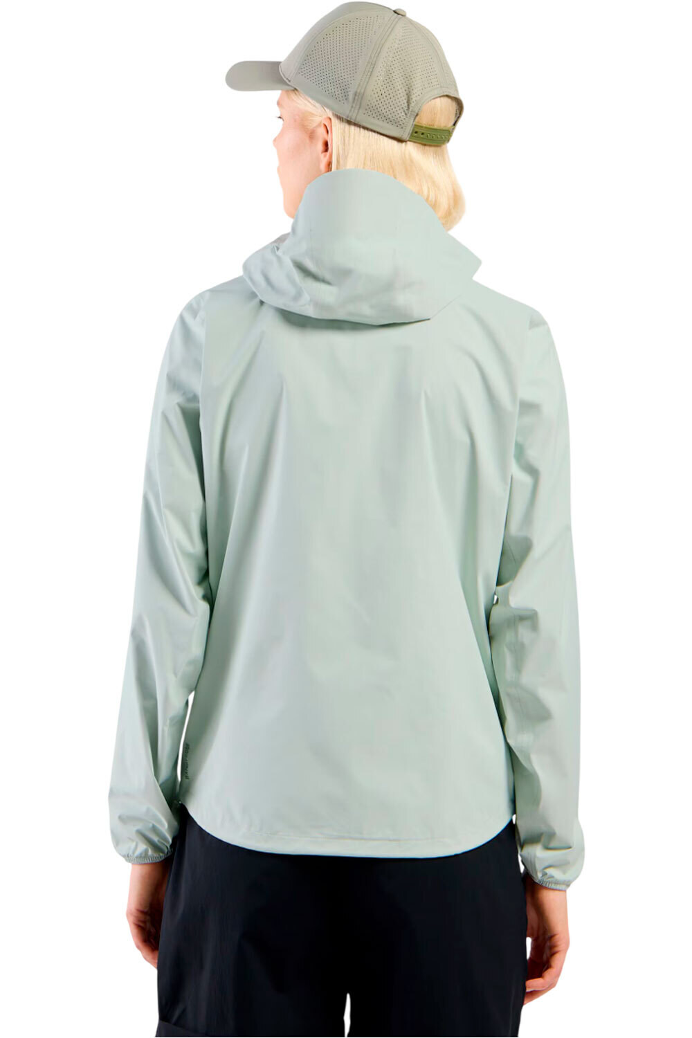 Odlo chaqueta impermeable mujer ESSENTIAL 2.5L WATERPROOF vista trasera