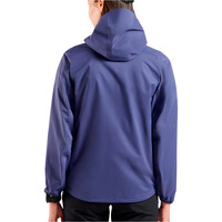 Odlo chaqueta impermeable mujer ESSENTIAL 2.5L WATERPROOF vista trasera