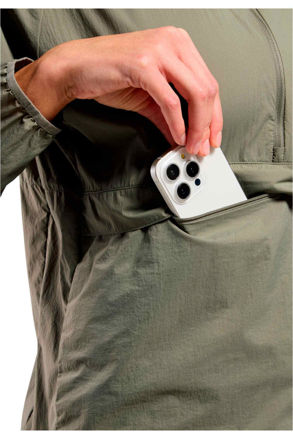 Odlo chaqueta softshell mujer ESSENTIAL WINDBREAKER 04