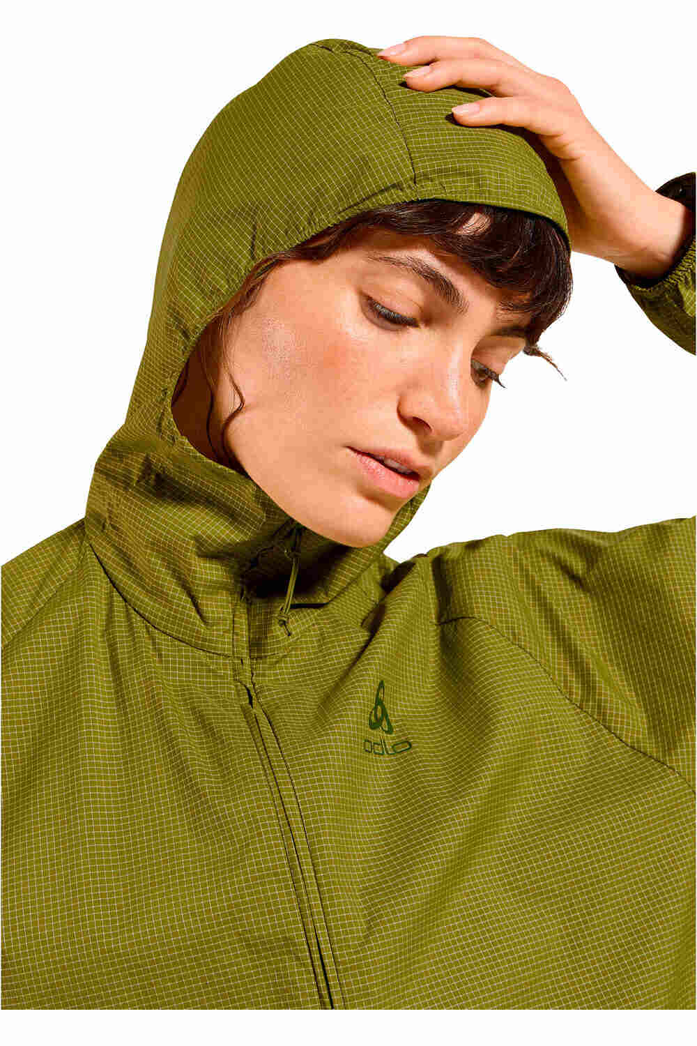 Odlo chaqueta softshell mujer Jacket ESSENTIAL WINDBREAKER vista detalle