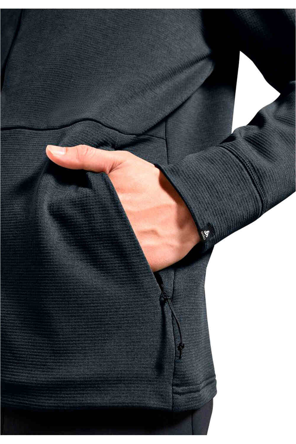 Odlo forro polar hombre GRID FLEECE vista detalle