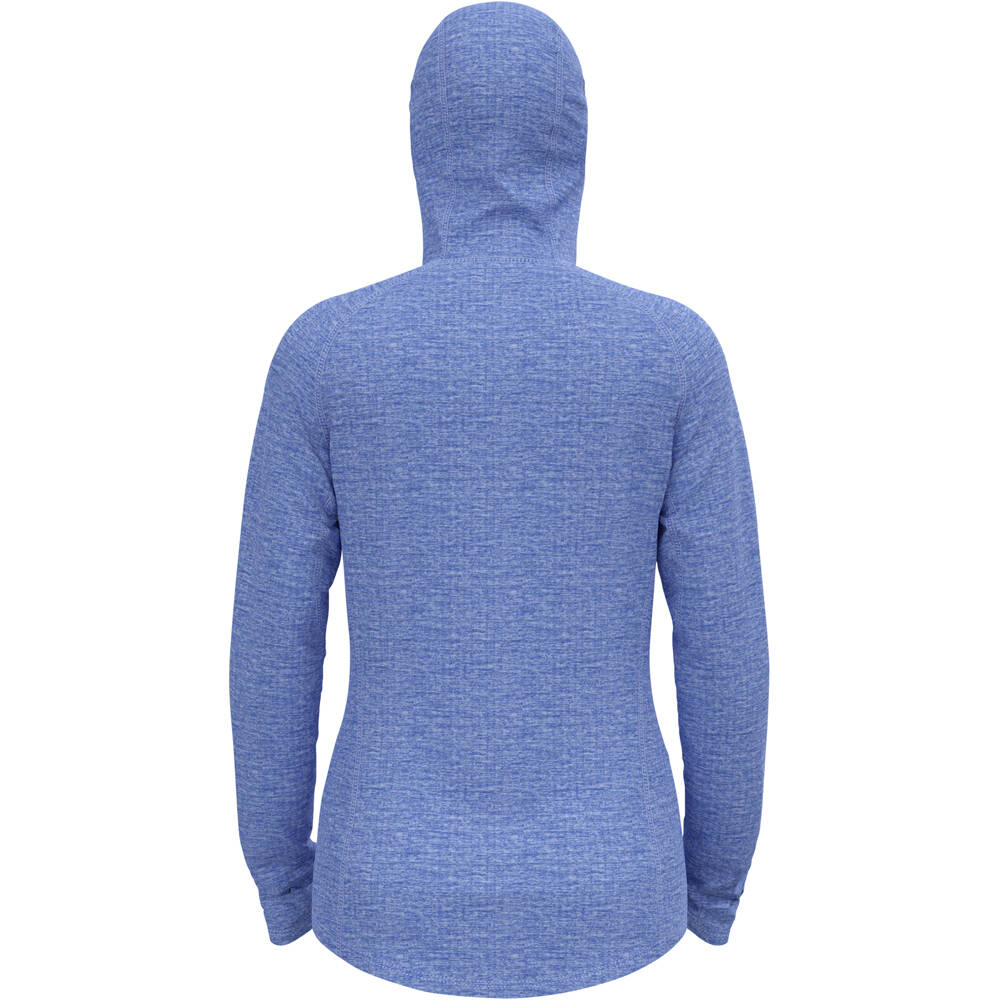 Odlo forro polar mujer Mid layer hoody full zip TENCIA 05
