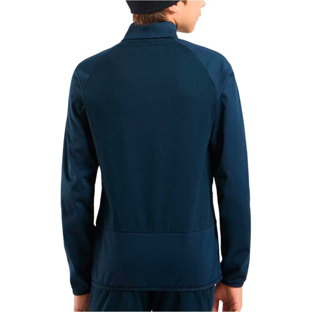 Odlo forro polar niño ESSENTIAL WARM KIDS vista trasera