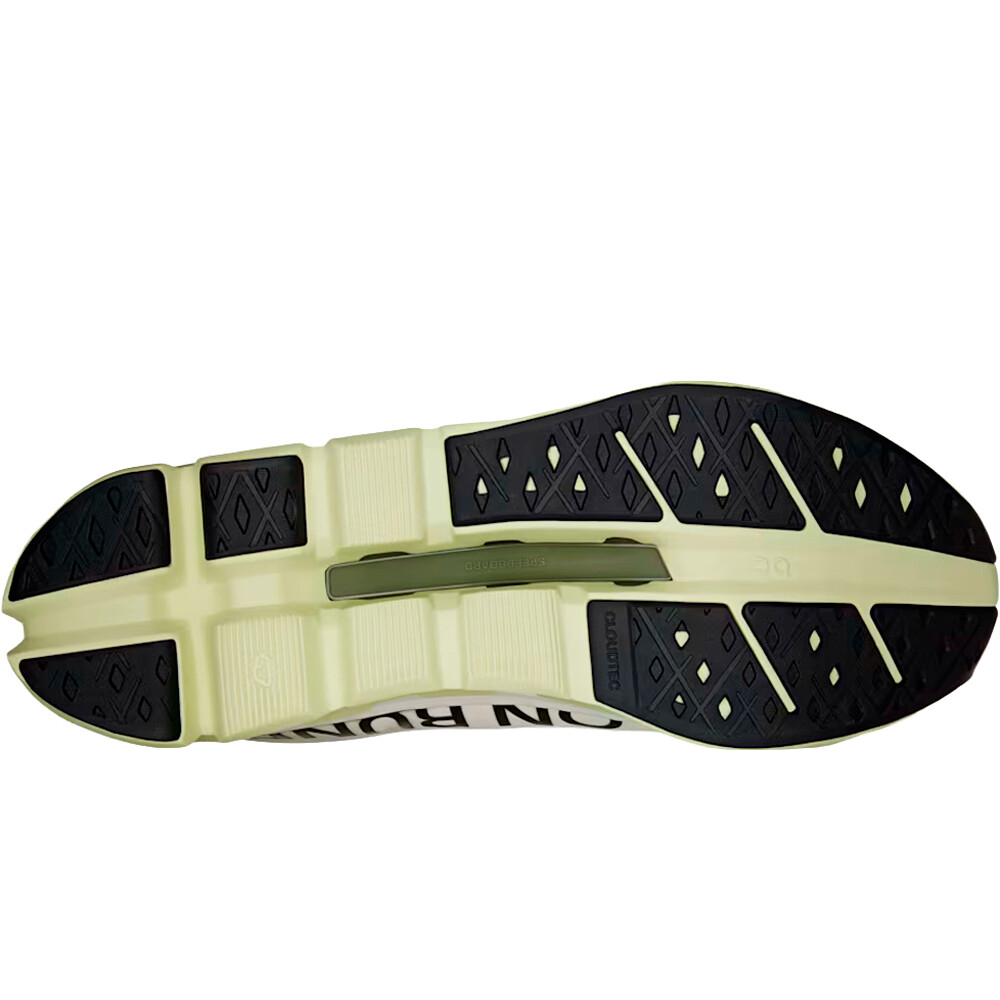 On zapatilla running hombre Cloudflow 5 vista superior
