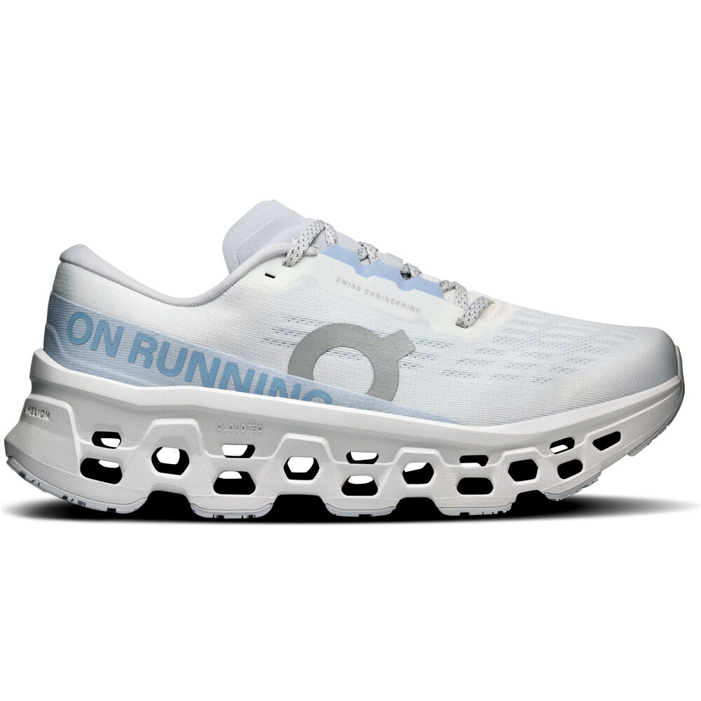 On zapatilla running mujer Cloudmonster 3 W lateral exterior