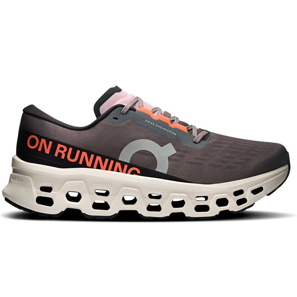 On zapatilla running mujer Cloudmonster 3 W lateral exterior