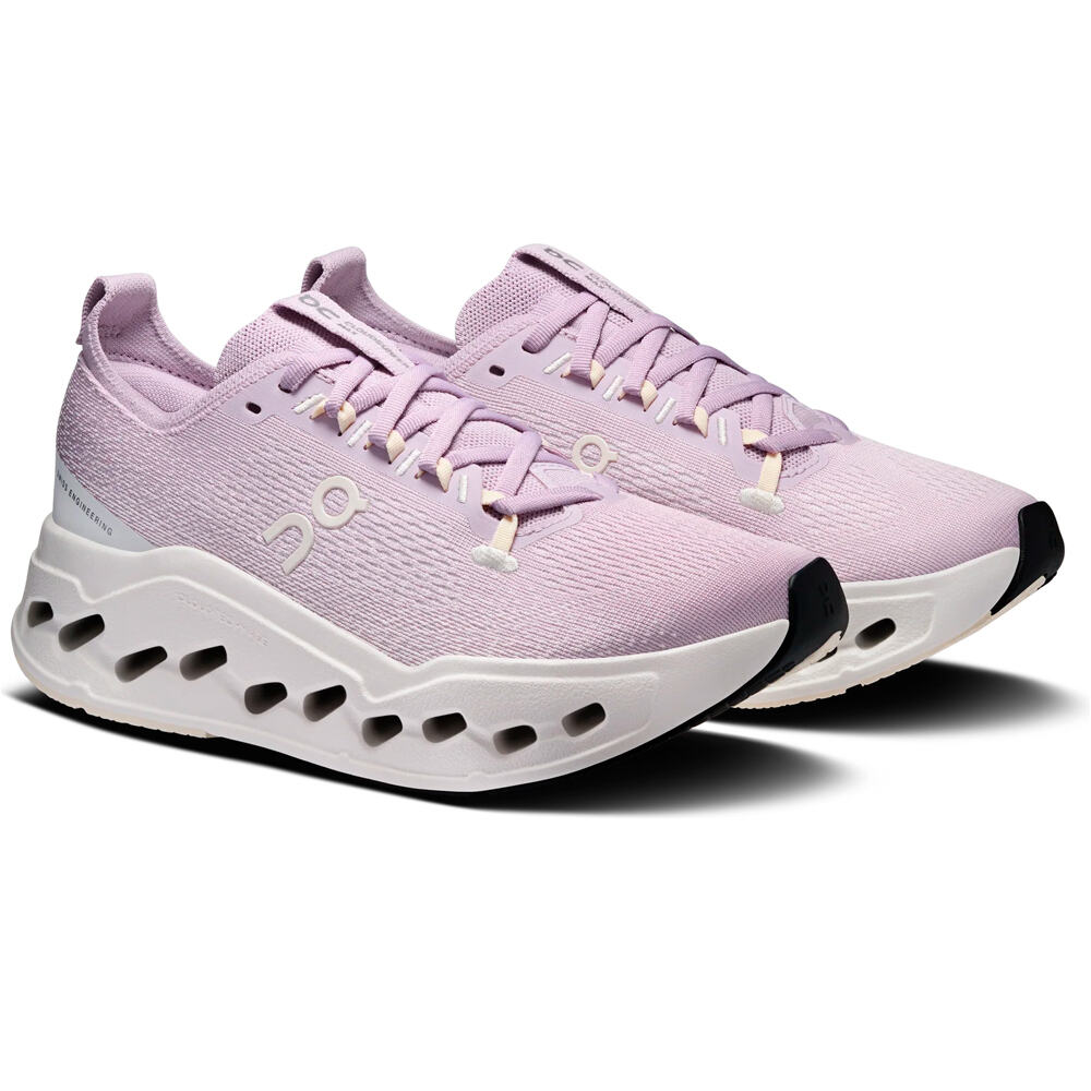 On zapatilla running mujer W Cloudboom Max lateral interior