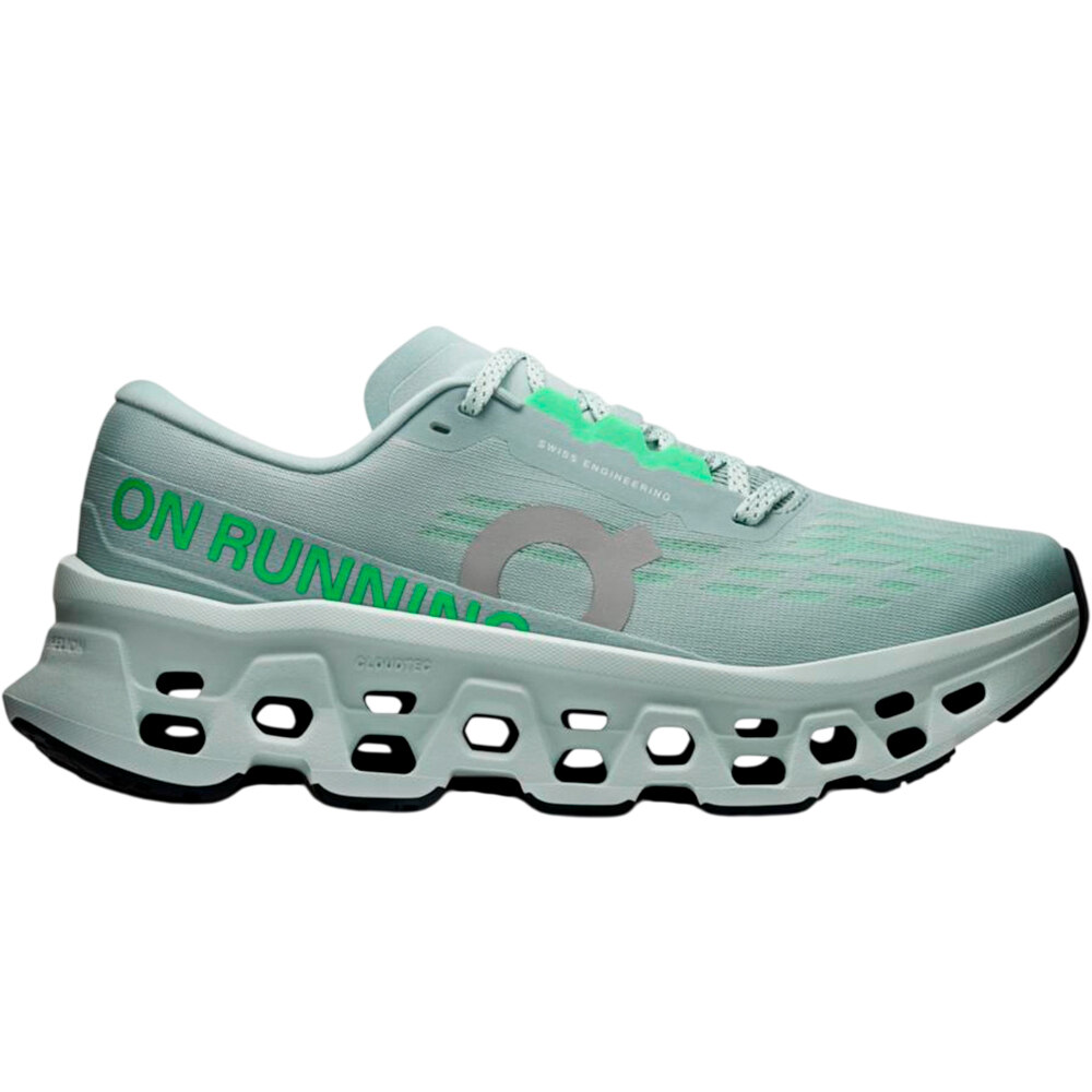 On zapatilla running mujer W Cloudmonster 3 lateral exterior