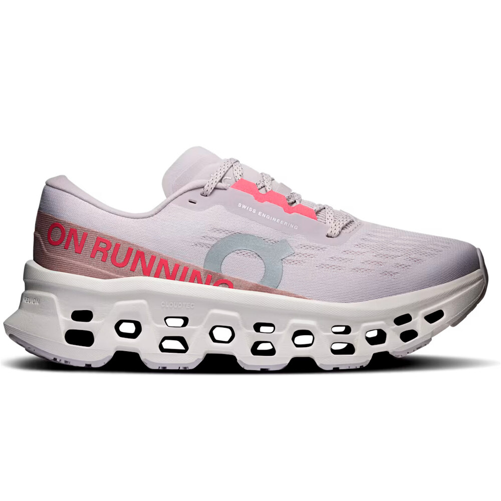 On zapatilla running mujer W Cloudmonster 3 lateral exterior