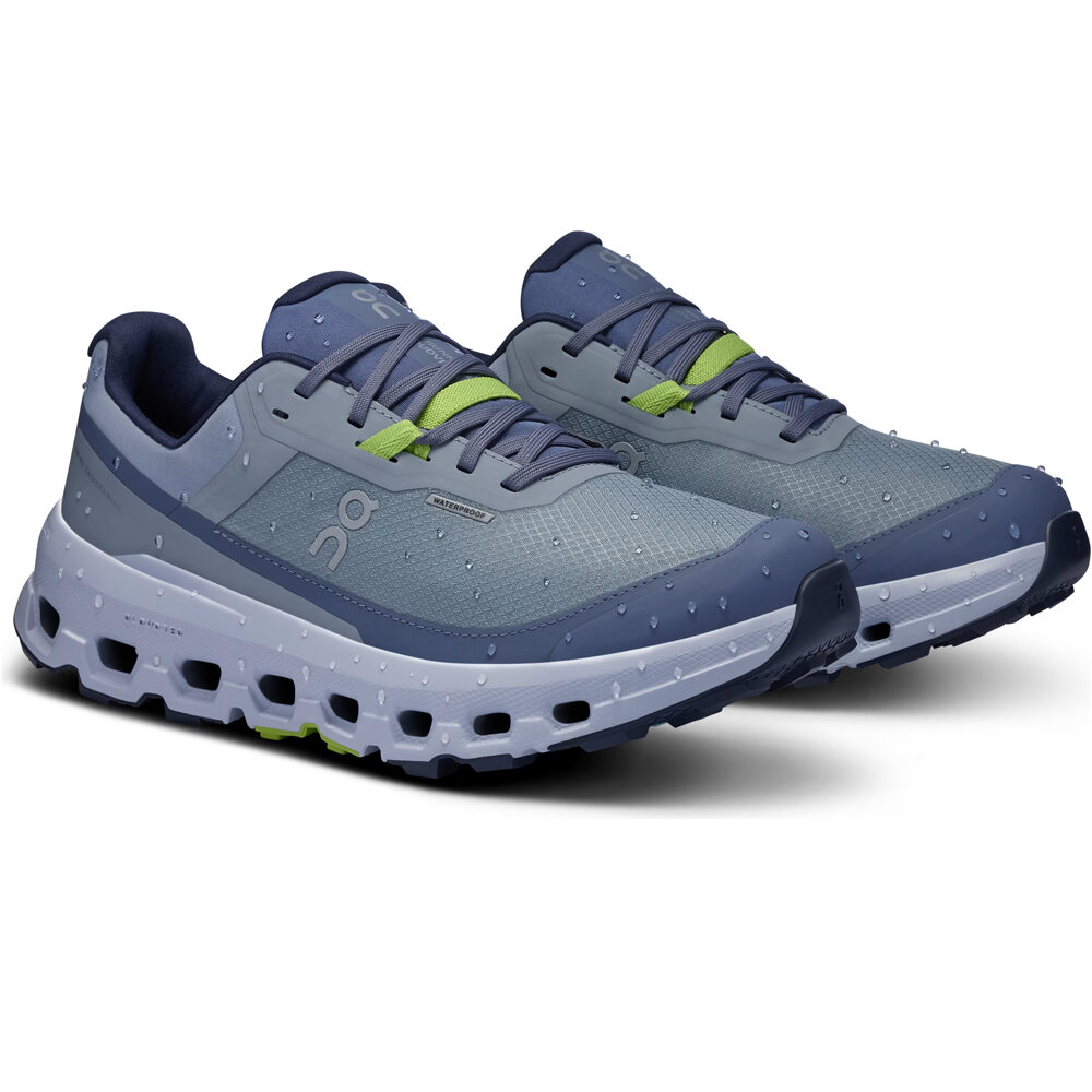 On zapatillas trail mujer Cloudvista 2 Waterproof lateral interior