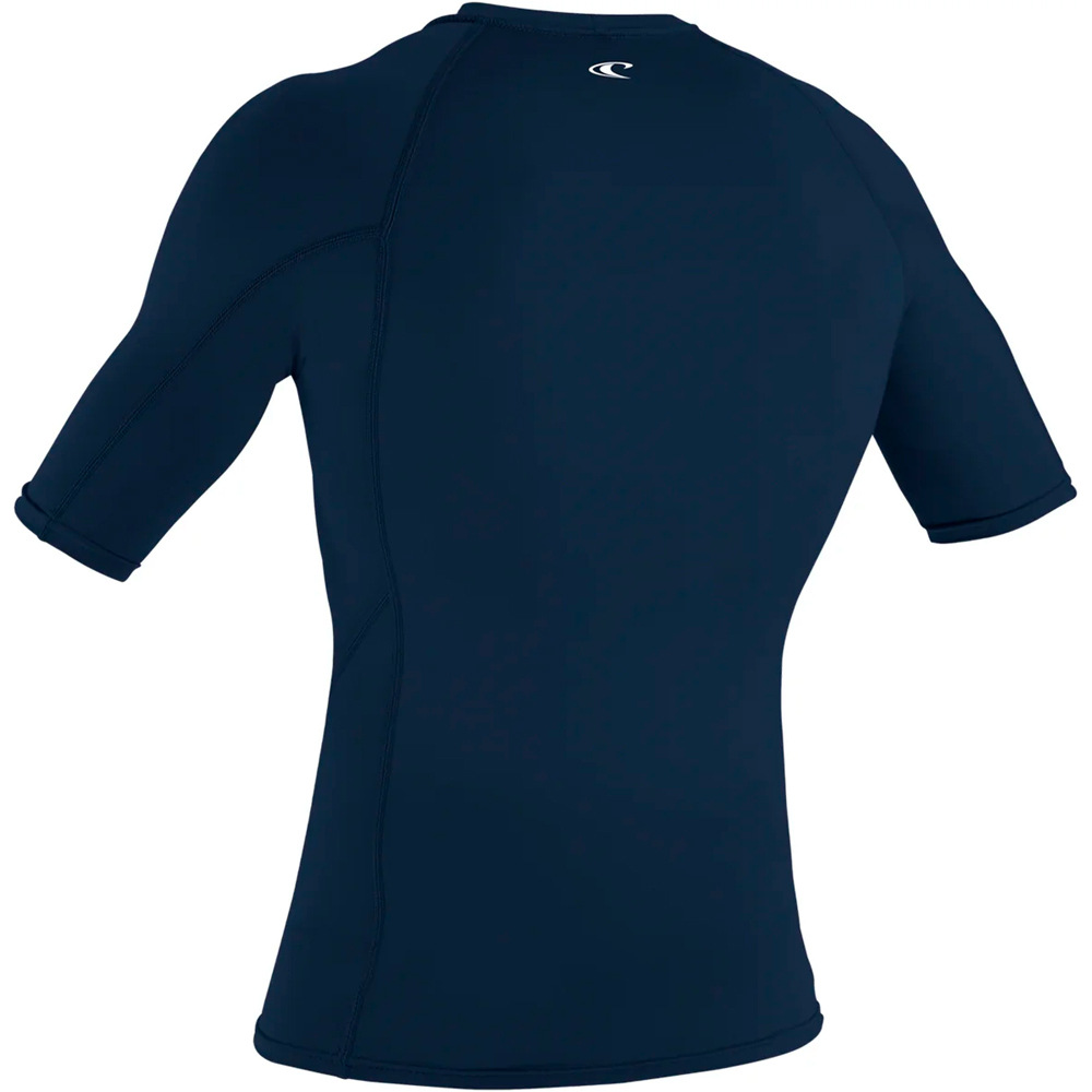 O'Neill lycra surf manga corta hombre Basic Skins S/S Rash Guard vista trasera
