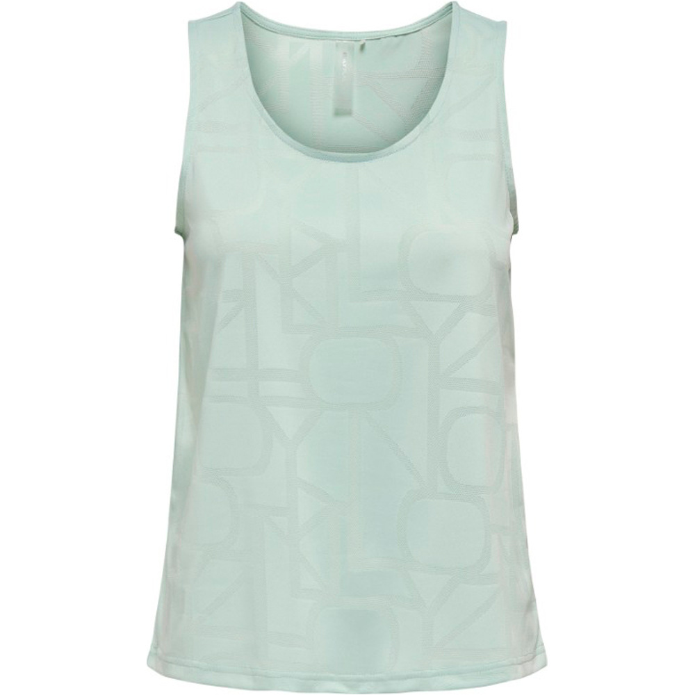 Only camiseta tirantes fitness mujer ONPMERLIN vista frontal