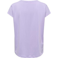 Only camisetas fitness mujer ONPAUBREE ON SS BAT LOOSE TEE NOOS 05