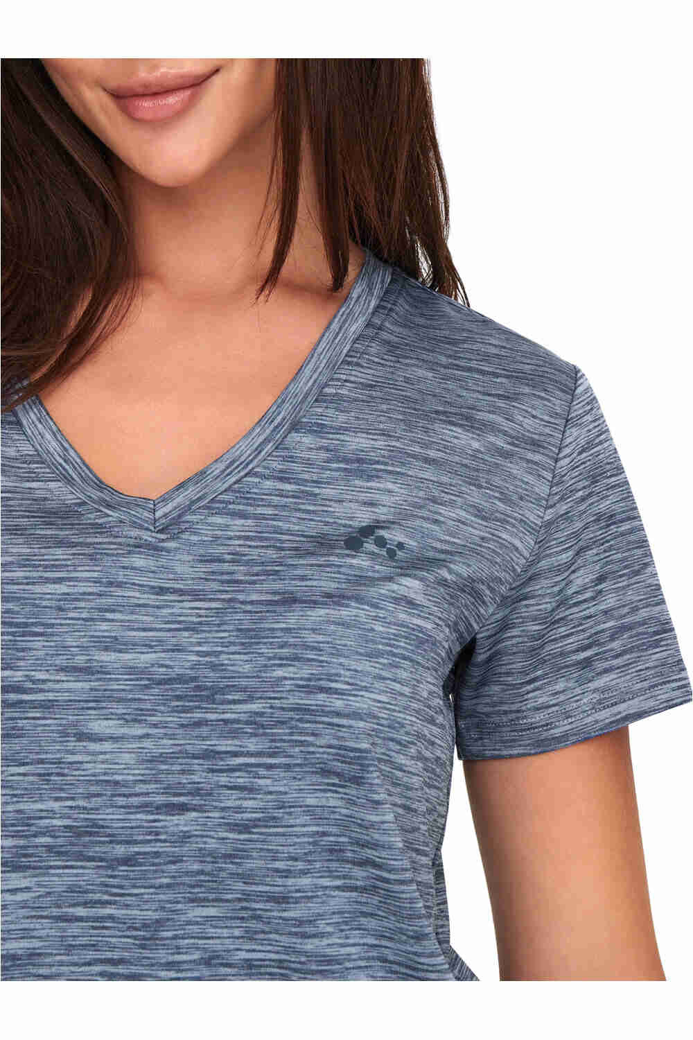 Only camisetas fitness mujer ONPCORE LIFE VN SS REG TEE vista detalle