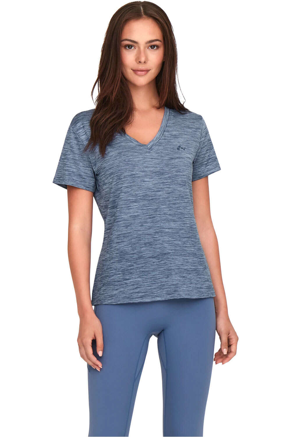 Only camisetas fitness mujer ONPCORE LIFE VN SS REG TEE vista frontal