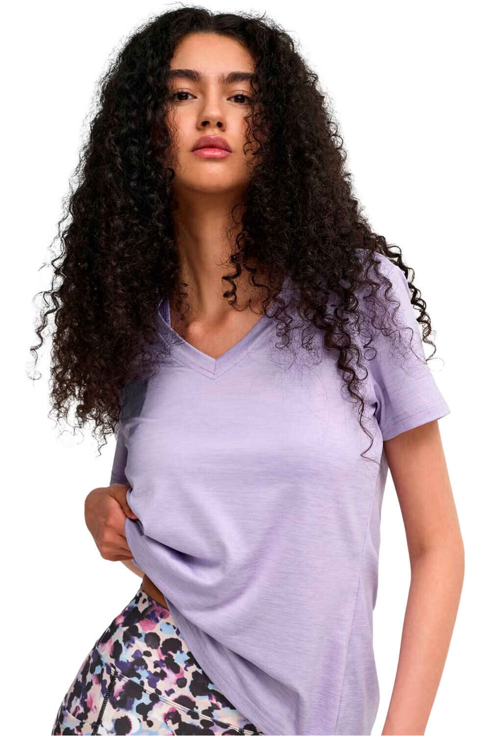 Only camisetas fitness mujer ONPCORE VN SS REG TEE NOOS vista detalle