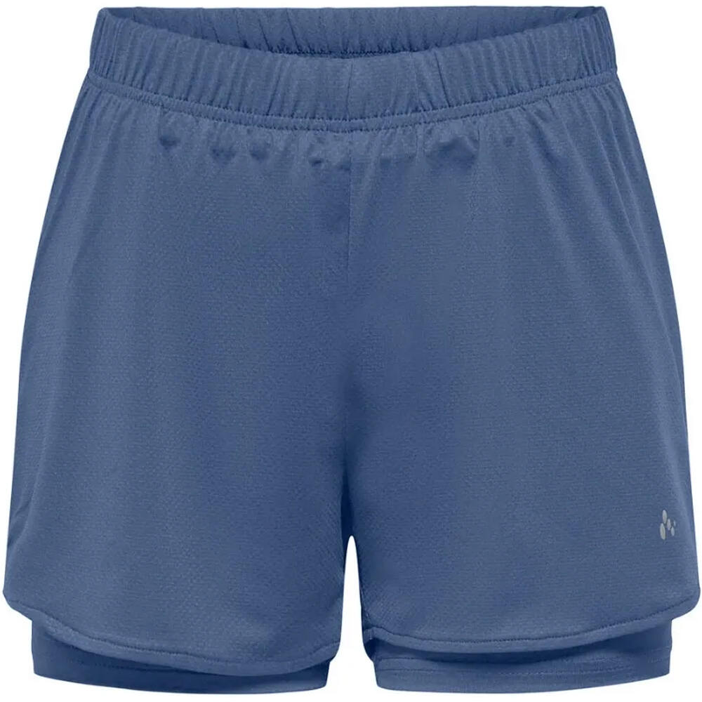 Only pantalones y mallas cortas fitness mujer ONPMILA-2 LIFE MW LOOSE  SHORTS vista frontal
