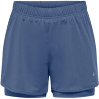 Only pantalones y mallas cortas fitness mujer ONPMILA-2 LIFE MW LOOSE  SHORTS vista frontal