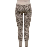 Only pantalones y mallas largas fitness mujer ONPAJESSA HW SEAM TIGHTS vista trasera